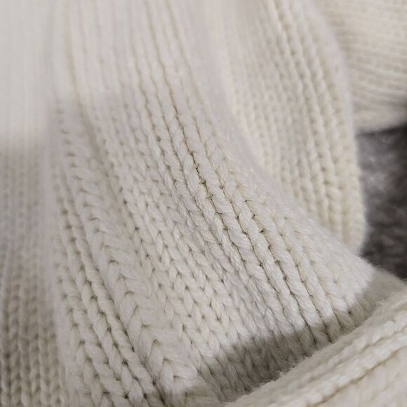 ZARA High Neck Pullover Knit Sweater Beige Women’s Size S - Picture 10 of 10